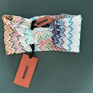 Missoni Headband Zig Zag Pattern NWT
